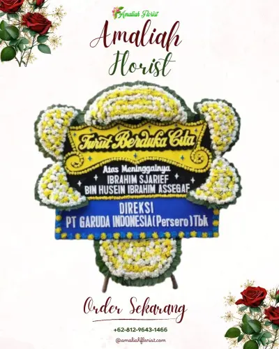 Papan Bunga Duka di Ambokembang
